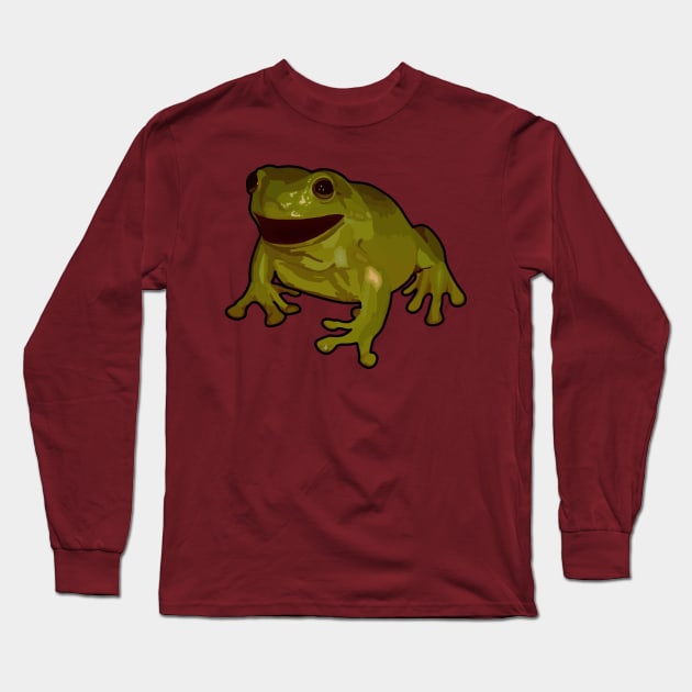 Frog Long Sleeve T-Shirt by coma8taylor8@gmail.com